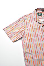 画像6: GITMAN VINTAGE (ギットマンヴィンテージ) Alexander Girard Broken Stripe Camp Shirt [GRAY STRIPE] (6)