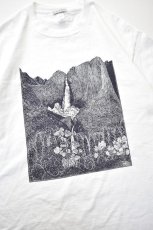 画像4: 【SALE!】Tom Killion (トムキリオン) S/S Tee Yosemite Falls [WHITE] (4)