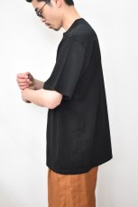 画像11: 【SALE!】FLISTFIA (フリストフィア) Crew Neck T-shirt [MID BLACK] (11)