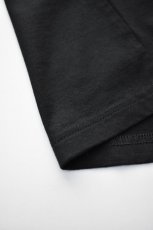 画像7: 【SALE!】FLISTFIA (フリストフィア) Crew Neck T-shirt [MID BLACK] (7)