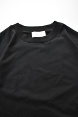 画像3: 【SALE!】FLISTFIA (フリストフィア) Crew Neck T-shirt [MID BLACK] (3)