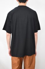 画像12: 【SALE!】FLISTFIA (フリストフィア) Crew Neck T-shirt [MID BLACK] (12)
