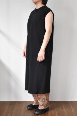 画像12: 【For WOMEN】GOODWEAR (グッドウェア) SLEEVELESS ONEPIECE LONG [BLACK] (12)