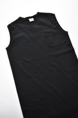 画像2: 【For WOMEN】GOODWEAR (グッドウェア) SLEEVELESS ONEPIECE LONG [BLACK] (2)