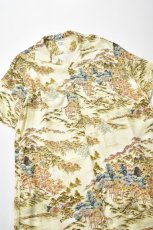 画像2: 【For WOMEN】orslow (オアスロウ) LONG HAWAIIAN SHIRTS DRESS [YELLOW] (2)