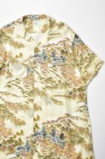 画像1: 【For WOMEN】orslow (オアスロウ) LONG HAWAIIAN SHIRTS DRESS [YELLOW] (1)