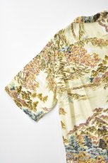 画像12: 【For WOMEN】orslow (オアスロウ) LONG HAWAIIAN SHIRTS DRESS [YELLOW] (12)