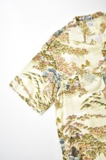 画像6: 【For WOMEN】orslow (オアスロウ) LONG HAWAIIAN SHIRTS DRESS [YELLOW] (6)