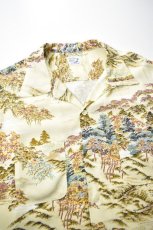 画像4: 【For WOMEN】orslow (オアスロウ) LONG HAWAIIAN SHIRTS DRESS [YELLOW] (4)