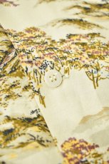 画像8: 【For WOMEN】orslow (オアスロウ) LONG HAWAIIAN SHIRTS DRESS [YELLOW] (8)