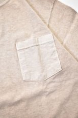 画像6: 【SALE!】GOODWEAR (グッドウェア) S/S POCKET TEE PIGMENT DYE [BEIGE] (6)