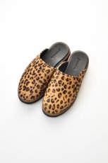 画像1: 【SALE!】jawandi (ジャワンディ) SABOT HARAKO [LEOPARD] (1)