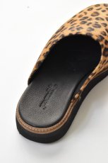 画像8: 【SALE!】jawandi (ジャワンディ) SABOT HARAKO [LEOPARD] (8)