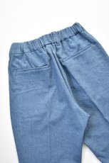 画像8: 【SALE!】FLISTFIA (フリストフィア) Belted Trousers [WASHED INDIGO] (8)