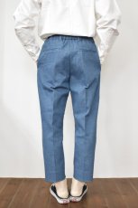 画像12: 【SALE!】FLISTFIA (フリストフィア) Belted Trousers [WASHED INDIGO] (12)