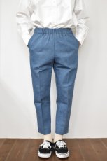 画像10: 【SALE!】FLISTFIA (フリストフィア) Belted Trousers [WASHED INDIGO] (10)