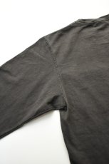 画像9: 【SALE!】GOODWEAR (グッドウェア) L/S POCKET TEE PIGMENT DYE [BLACK] (9)