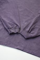 画像6: 【SALE!】GOODWEAR (グッドウェア) L/S POCKET TEE PIGMENT DYE [PURPLE] (6)