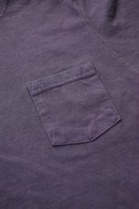 画像5: 【SALE!】GOODWEAR (グッドウェア) L/S POCKET TEE PIGMENT DYE [PURPLE] (5)