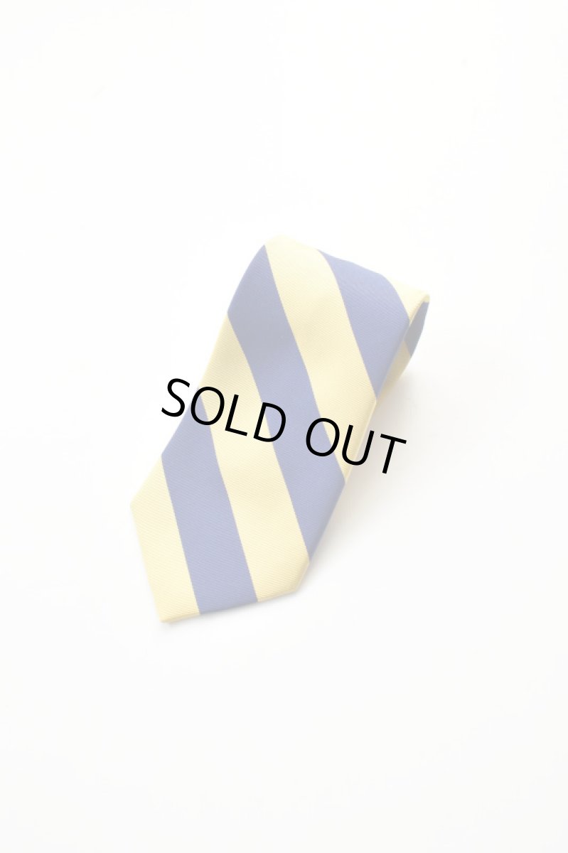 画像1: J.PRESS (ジェイプレス) REGIMENTAL TIE [NAVY/YELLOW] (1)