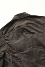 画像12: 【SALE!】SCYE BASICS (サイベーシックス) SOLOTEX Stretch Corduroy Trucker Jacket [BROWN] (12)