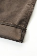 画像11: 【SALE!】SCYE BASICS (サイベーシックス) SOLOTEX Stretch Corduroy Wide Leg Jeans [BROWN] (11)