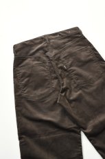 画像7: 【SALE!】SCYE BASICS (サイベーシックス) SOLOTEX Stretch Corduroy Wide Leg Jeans [BROWN] (7)