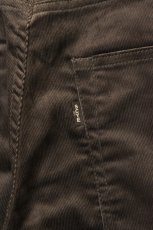 画像9: 【SALE!】SCYE BASICS (サイベーシックス) SOLOTEX Stretch Corduroy Wide Leg Jeans [BROWN] (9)