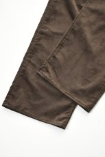 画像10: 【SALE!】SCYE BASICS (サイベーシックス) SOLOTEX Stretch Corduroy Wide Leg Jeans [BROWN] (10)