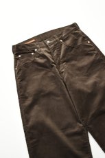 画像3: 【SALE!】SCYE BASICS (サイベーシックス) SOLOTEX Stretch Corduroy Wide Leg Jeans [BROWN] (3)