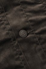 画像10: 【SALE!】SCYE BASICS (サイベーシックス) SOLOTEX Stretch Corduroy Trucker Jacket [BROWN] (10)