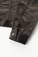 画像11: 【SALE!】SCYE BASICS (サイベーシックス) SOLOTEX Stretch Corduroy Trucker Jacket [BROWN] (11)