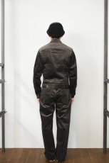 画像19: 【SALE!】SCYE BASICS (サイベーシックス) SOLOTEX Stretch Corduroy Wide Leg Jeans [BROWN] (19)