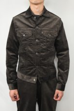 画像15: 【SALE!】SCYE BASICS (サイベーシックス) SOLOTEX Stretch Corduroy Trucker Jacket [BROWN] (15)