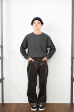 画像15: 【SALE!】SCYE BASICS (サイベーシックス) SOLOTEX Stretch Corduroy Wide Leg Jeans [BROWN] (15)