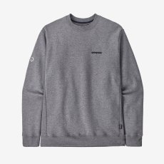 画像1: patagonia (パタゴニア) フィッツロイ・アイコン・アップライザル・クルー・スウェットシャツ [GRAVEL HEATHER] (1)