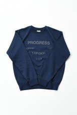 画像2: 【SALE!】Progress Running Club (プログレスランニングクラブ)  LONDON SWEAT SHIRT [NAVY] (2)