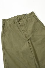 画像3: 【SALE!】orslow (オアスロウ) WIDE FIT FRENCH WORK PANTS [ARMY GREEN] (3)