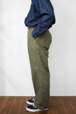 画像16: 【SALE!】orslow (オアスロウ) WIDE FIT FRENCH WORK PANTS [ARMY GREEN] (16)