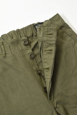画像7: 【SALE!】orslow (オアスロウ) WIDE FIT FRENCH WORK PANTS [ARMY GREEN] (7)