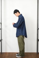 画像20: 【SALE!】orslow (オアスロウ) WIDE FIT FRENCH WORK PANTS [ARMY GREEN] (20)
