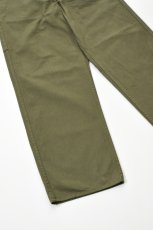 画像8: 【SALE!】orslow (オアスロウ) WIDE FIT FRENCH WORK PANTS [ARMY GREEN] (8)