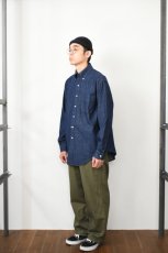 画像7: orslow (オアスロウ) STANDARD BUTTON DOWN SHIRT [ONE WASH] (7)