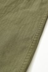 画像10: 【SALE!】orslow (オアスロウ) WIDE FIT FRENCH WORK PANTS [ARMY GREEN] (10)