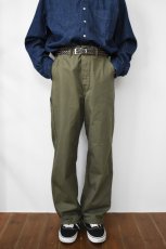 画像15: 【SALE!】orslow (オアスロウ) WIDE FIT FRENCH WORK PANTS [ARMY GREEN] (15)