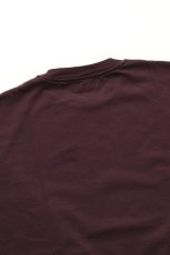 画像8: 【SALE!】FLISTFIA (フリストフィア) Loose Fit Crew Neck Sweat [BLACK PURPLE] (8)