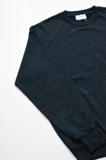 画像5: 【SALE!】FLISTFIA (フリストフィア) Loose Fit Crew Neck Sweat [GREEN BLUE] (5)