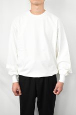 画像10: 【SALE!】FLISTFIA (フリストフィア) Loose Fit Crew Neck Sweat [OFF WHITE] (10)