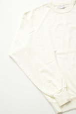 画像5: 【SALE!】FLISTFIA (フリストフィア) Loose Fit Crew Neck Sweat [OFF WHITE] (5)
