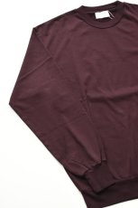 画像5: 【SALE!】FLISTFIA (フリストフィア) Loose Fit Crew Neck Sweat [BLACK PURPLE] (5)